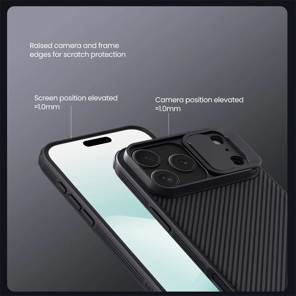 Фото Чехол NILLKIN для iPhone 17 Pro Max / 17 Pro CamShield Pro, противоударный защитный слайд-крышка для камеры для iPhone17 / 17 Air №4