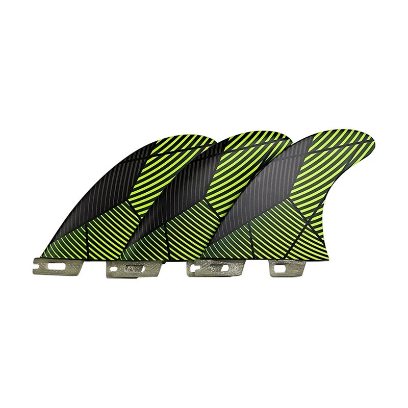 

Surf Fins Double Tabs 2 Fins Double Tabs 2 Tri Fin Set Fiberglass Tri-Quad Fins Upsurf Surfboard Fins