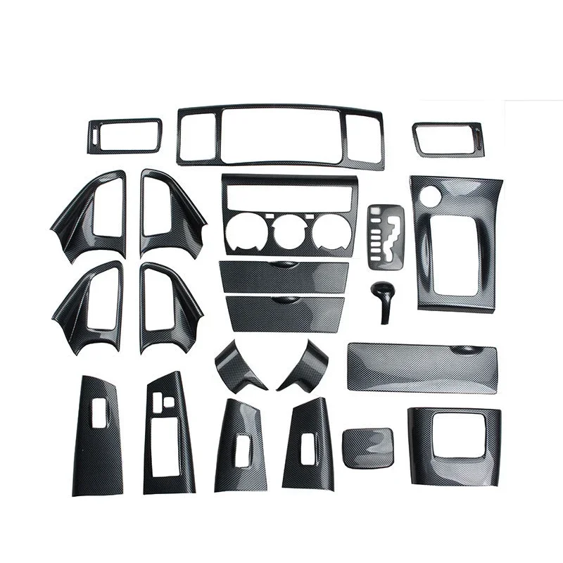 Для Toyota Corolla 2013 углеродное волокно персиковое дерево зернистость внутренняя