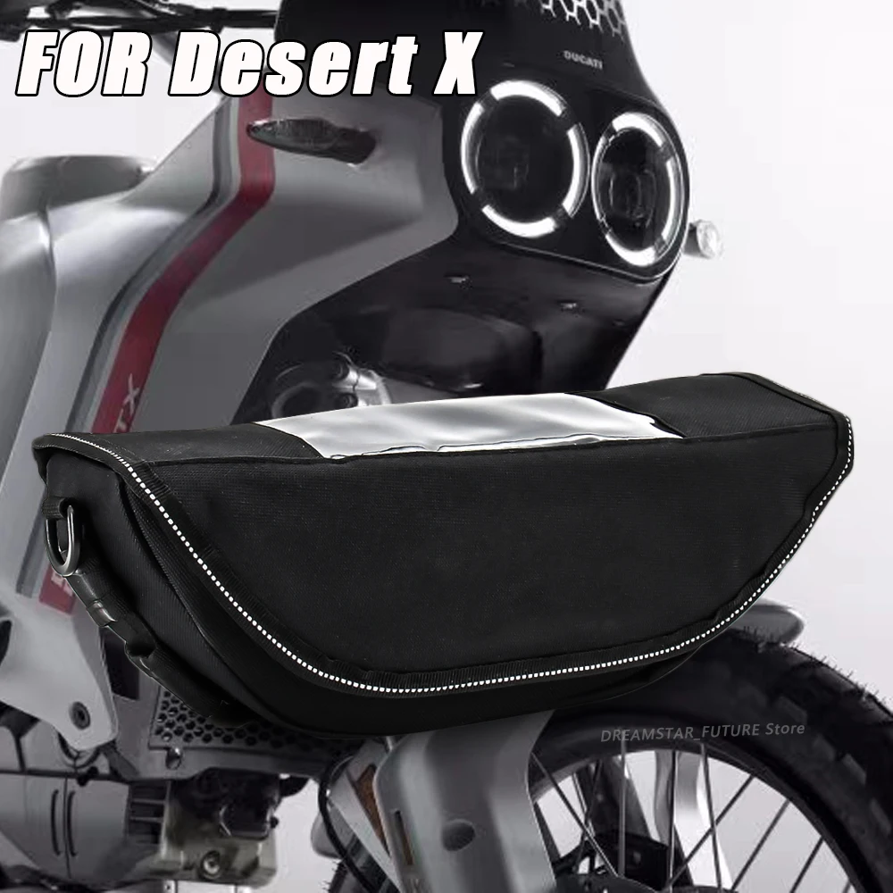 

For Ducati Desert X DesertX 2021 2022 -2023 Waterproof Bike Handlebar Navigation Travel Bag