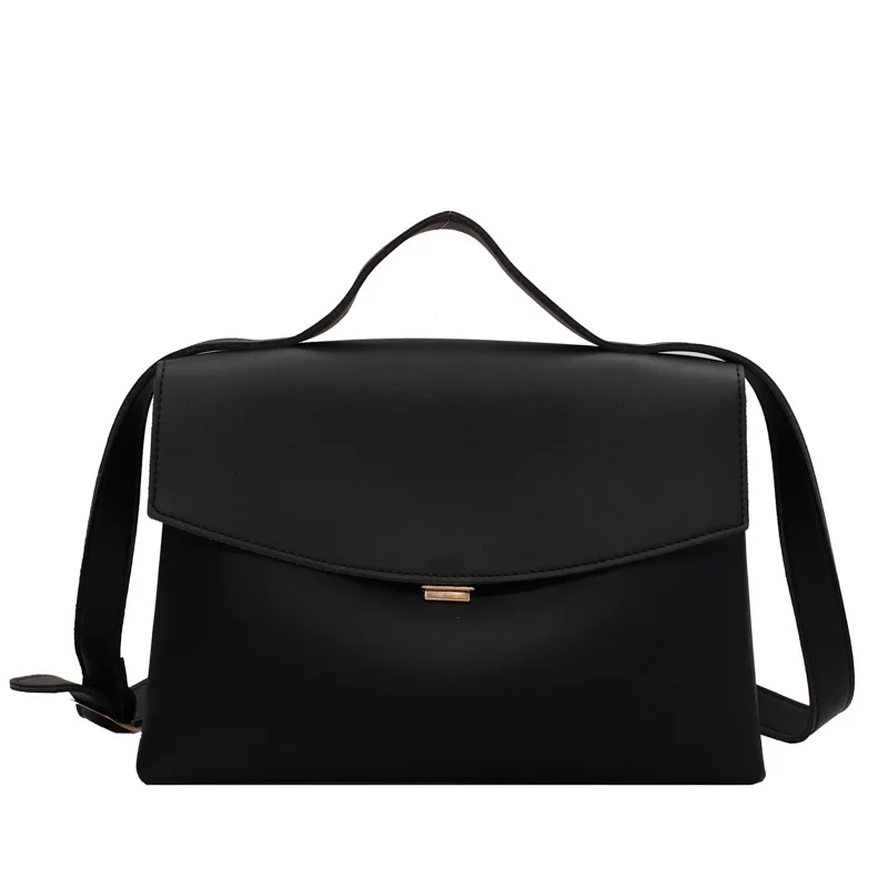

PU Leather Small Crossbody Bags with Short Handle for Women 2022 Trend Fashion Luxury Solid Color Shoulder Handbags
