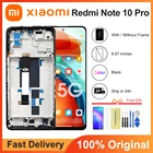 6,67 ''оригинальный для Redmi Note 10 Pro китайская версия дисплей с сенсорной панелью экран для Redmi Note 10 pro ЖК-дисплей 100% тест