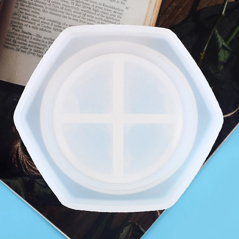 

Epoxy Crystal Resin Silicone Mold Thread Pen Holder Storage Box Mold for DIY Jewelry Making Home Desk Organizer Decor