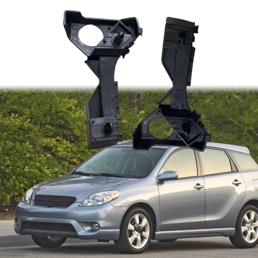 

Пара левых и правых кронштейнов переднего бампера для Toyota Matrix 2003, 2004, 2005, 2006, 2007, 2008, 52116-02070 52115-02070