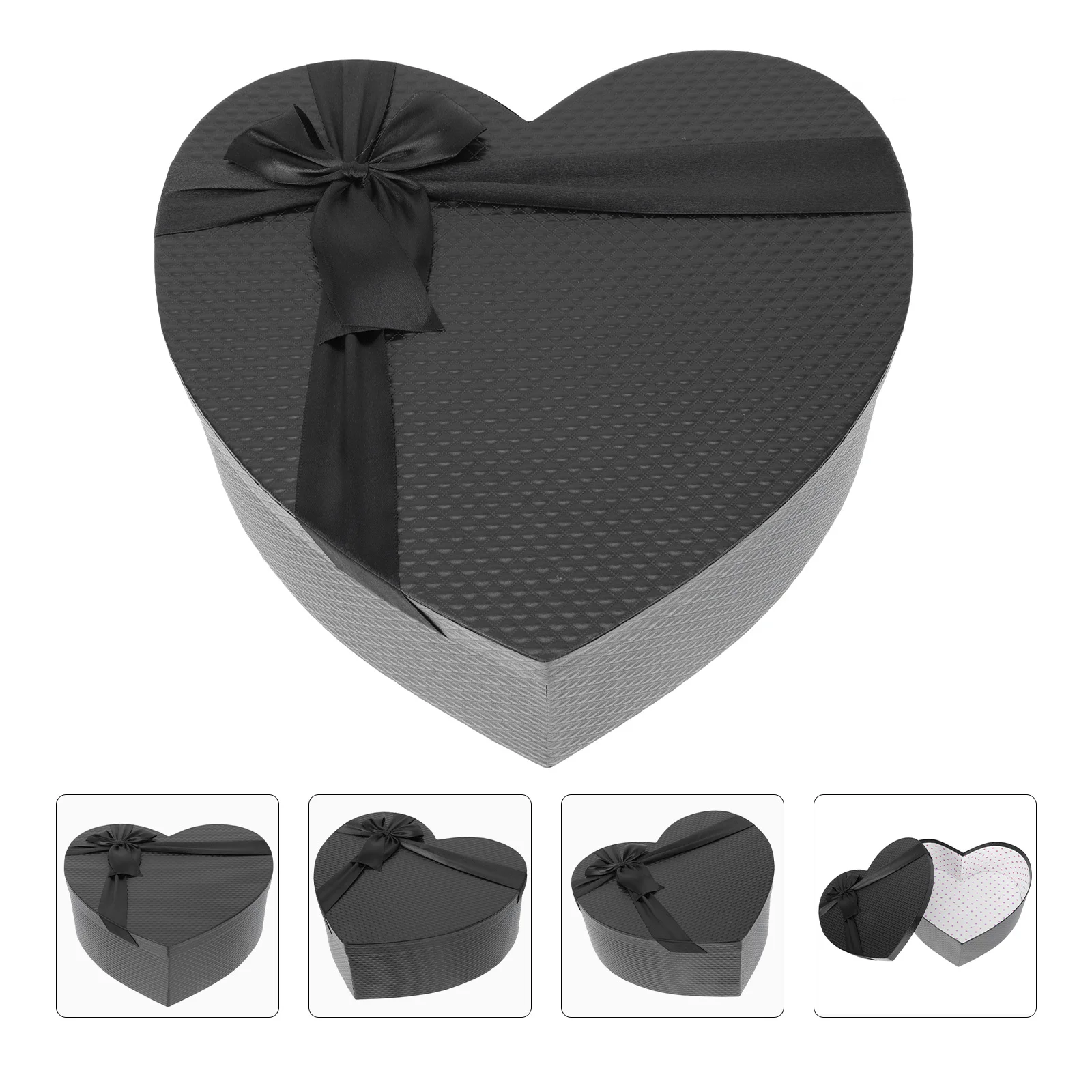 

1Pc Luxury Gift Packaging Box Engagment Gift Boxes Valentines Day Heart Box Christmas Mache Box Valentines Chocolate Box