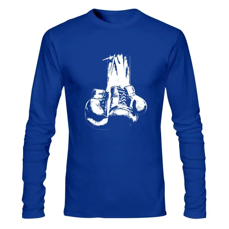 

Мужская одежда винтажные боксерские перчатки Мужская футболка