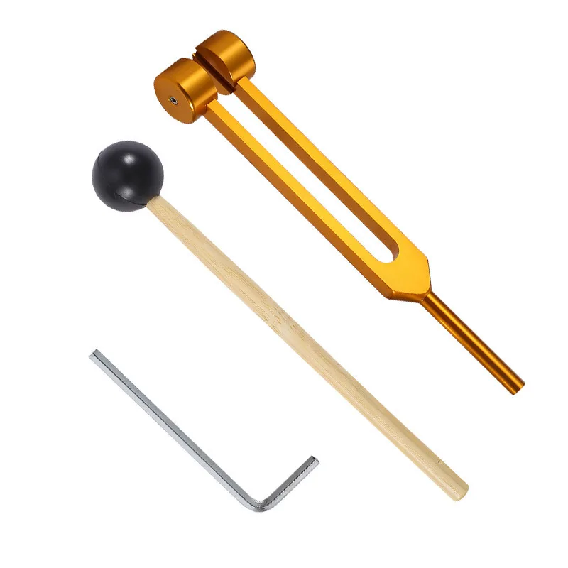 

Портативная вилка из алюминиевого сплава 1281 Гц для диагностики чакры, молотка, исцеляющий инструмент