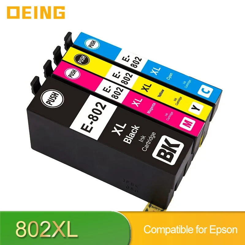 Фото Совместимый картридж 802XL T802 для принтеров Epson 802 WorkForce WF-4720 WF-4730 WF-4734 WF-4740 WF-4745 №2