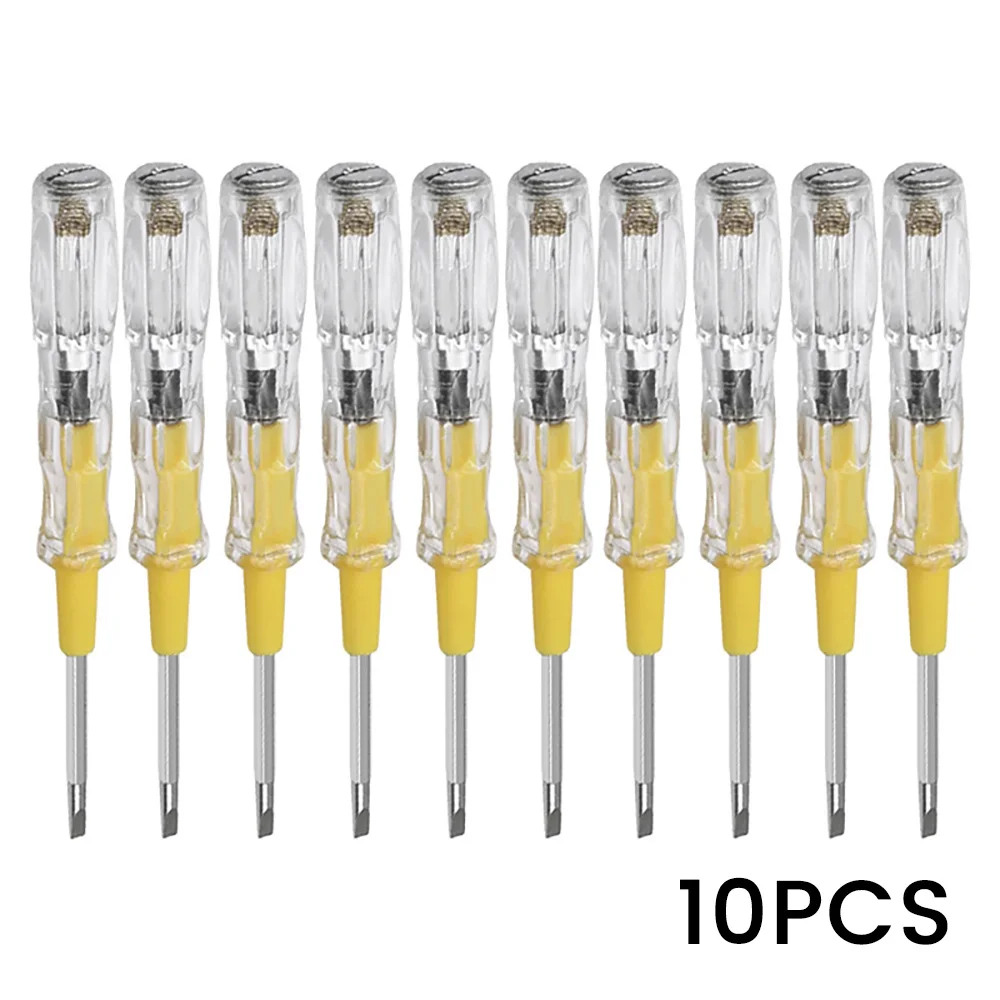 

5/10 шт. AC100-500V детектор напряжения электрический тестер ручка съемная отвертка с двойной головкой инструмент для ремонта