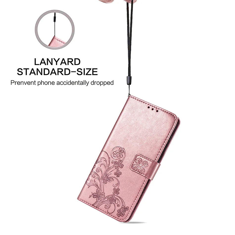 Floral Magnetic Flip Wallet Cover For Moto G22 G31 G41 G51 G71 G30 G50 G60 G9 Plus G8 Power Lite E7 Edge S Kickstand Wrist Strap