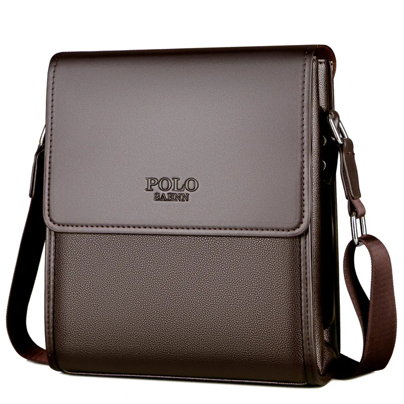 Luxury Brand Vintage Man Bags Leather Shoulder Bag For Men Business 2023 New Messenger Crossbody Bag Male Fashion Casual Handbag