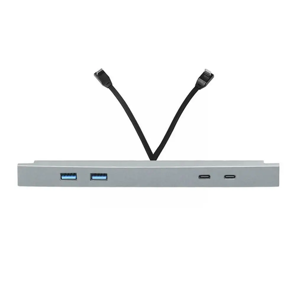 

Подходит для модели 3 Y 2021 2022 27 Вт Быстрое Зарядное устройство Usb Тип C шунт удлинитель маленькая док-станция Usb питание Splitt W1r5