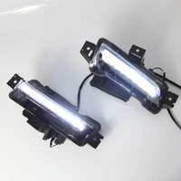 for chevy camaro 2pcs led turn signal daytime running light assemblies driving lamp drl foglights white 2016 to 2019