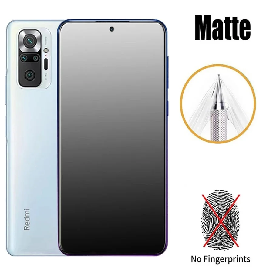 

Матовая пленка HD для Xiaomi POCO M2 F2 PRO c31 c3, защита экрана, Гидрогелевая пленка для Redmi K30 Utral Mi 9 Lite Play Pocophone F2