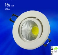 dimmable led downlight tri tone light 110220v spot 15w recessed in led ceiling downlight light warm white lamp