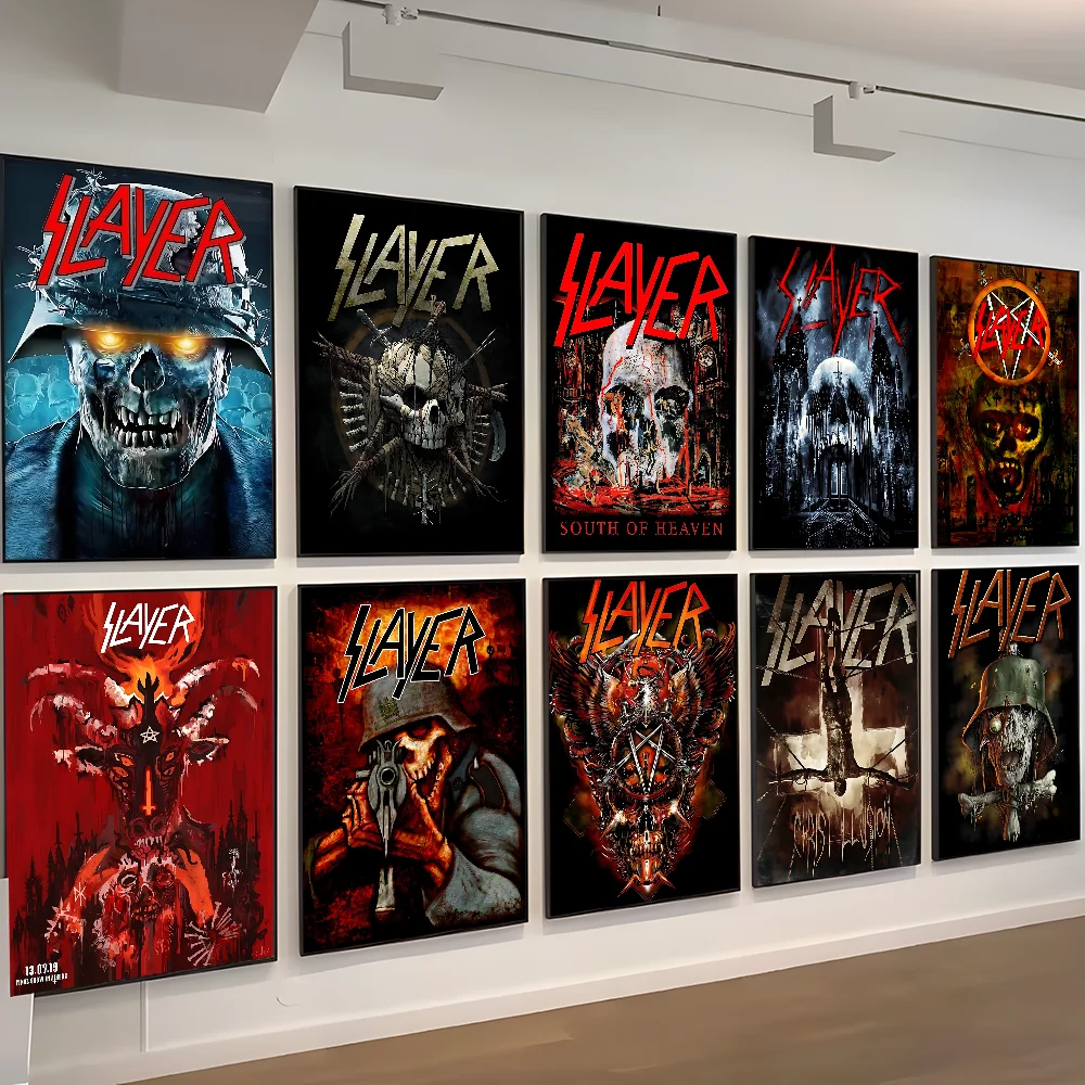 MINISO Постеры Slayer Heavy Metal Rock Band