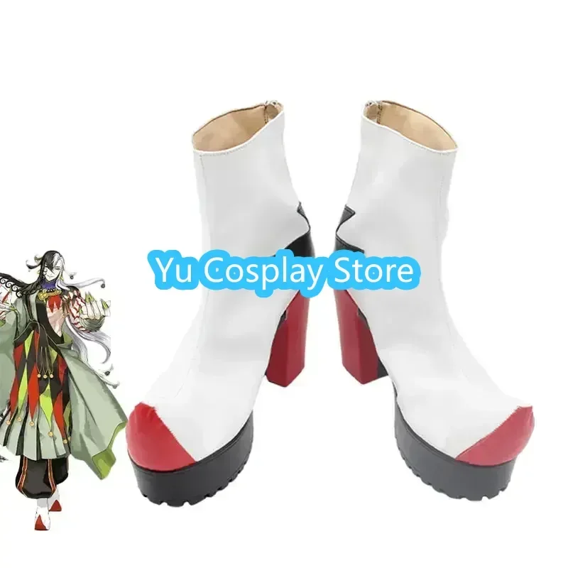 Игра FGO Ashiya Douman обувь для косплея карнавальные ботинки на Хэллоуин реквизит из