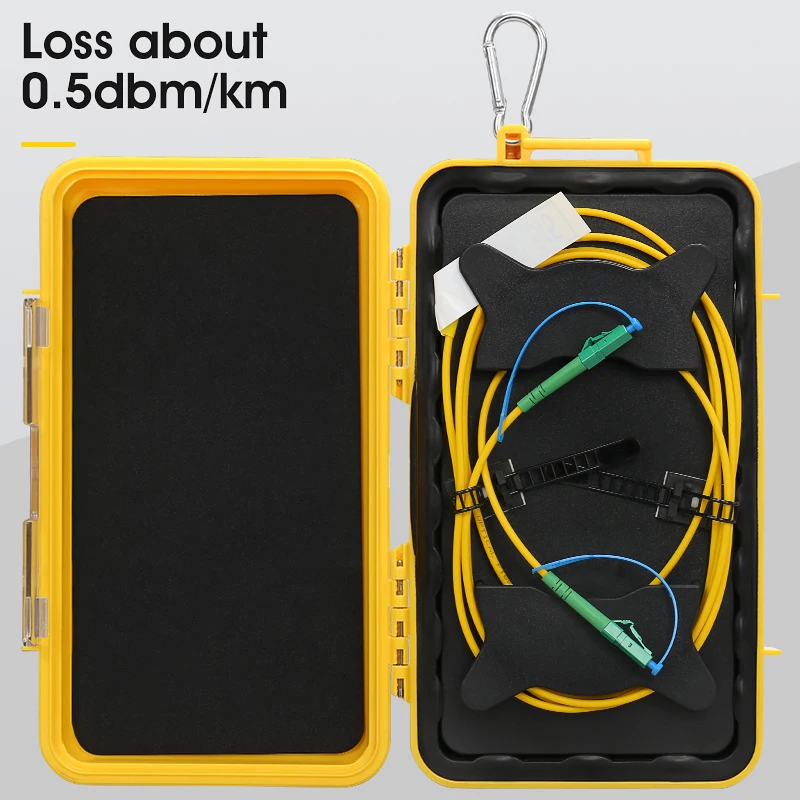 OTDR Fiber Tester  LC/APC-LC/APC Test Extension Cable Fiber Jumper Box 500M 1000M 2000M
