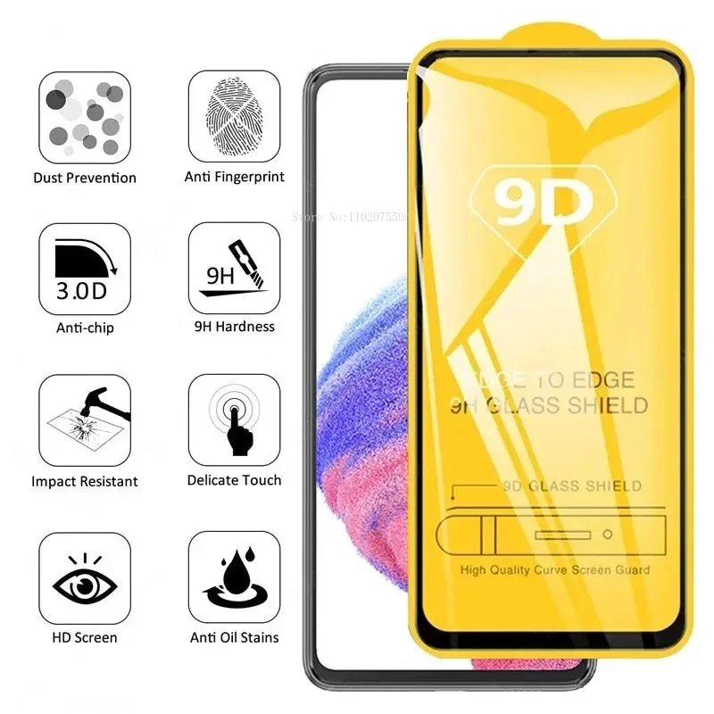Защитное стекло для Xiaomi Redmi Note 12 11 10 Pro 10S 9S 9 8T 8 7 6 5 9A 9C 9T 10C 12C 4 шт. закаленное