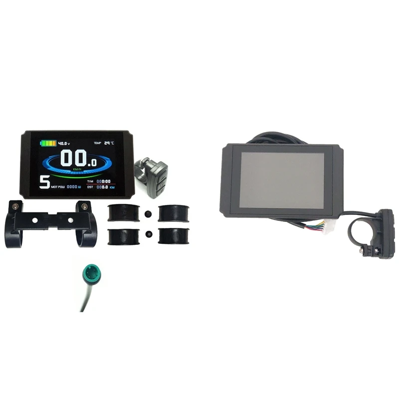 

HOT Electric Bicycle 24/36/48V Intelligent KT-LCD8H Colorful Display E-Bike LCD Control Panel Accessories