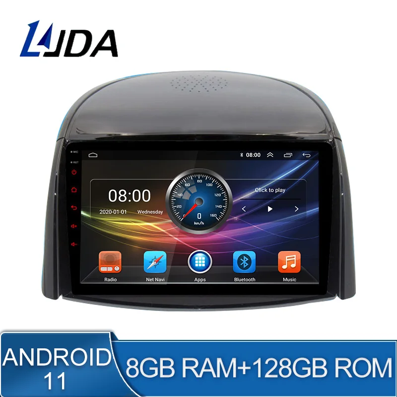 

Автомобильный мультимедийный плеер 8G + 128G DSP Android 11 для Renault Koleos 2008 - 2015 2016 1 Din автомагнитола GPS-навигация стерео Carplay