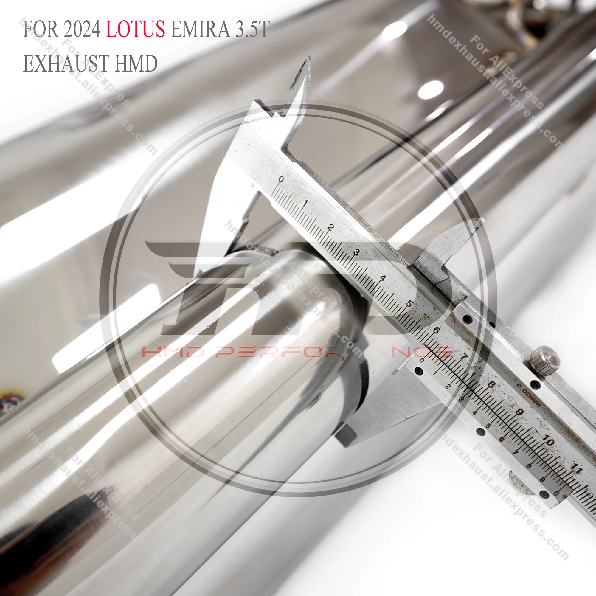 HMD выхлопной клапан из нержавеющей стали для Lotus Emira 3 5 T