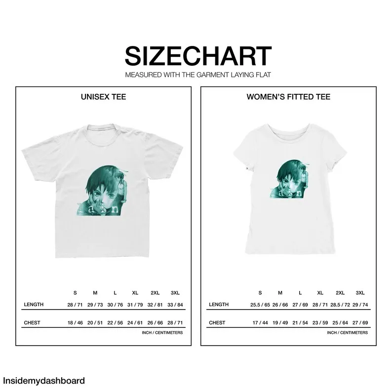 Серийные эксперименты Винтажная футболка с логотипом 90-х аниме Lain серийные