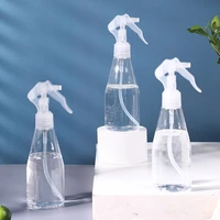 empty spray bottle 200ml clear plastic spray bottle refillable trigger sprayer plant mister for cleaning solutions hair