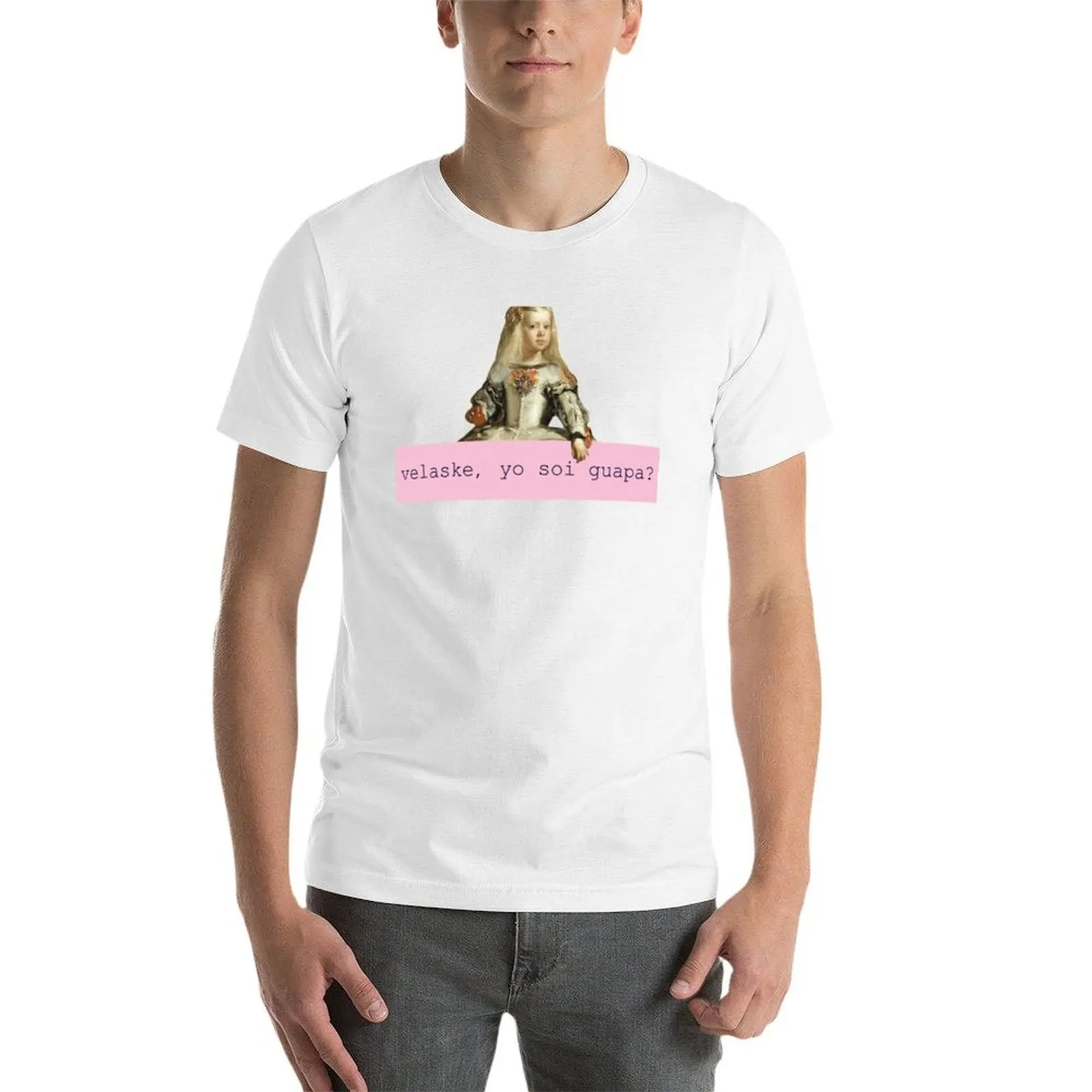 Фото Веласке, ты красивая? Футболка Meninas Camiseta: прочная рабочая футболка №3
