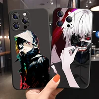 anime tokyo ghoul japan suave phone cover for iphone 11 12 13 pro max x xr xsmax 6 6s 7 8 plus 12 13 mini soft silicone tpu case