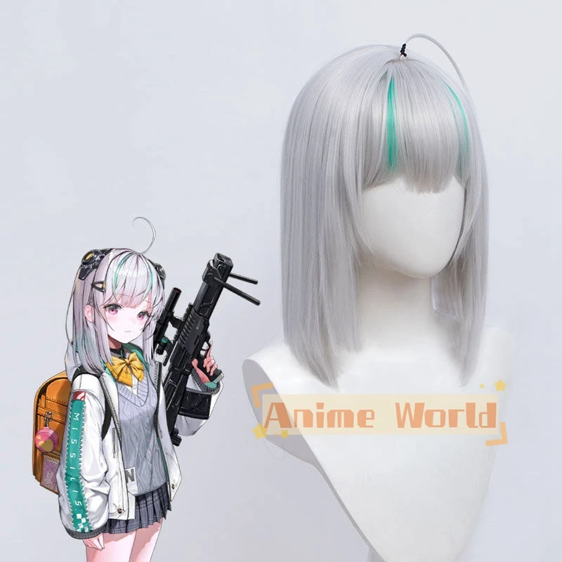 Парик для косплея богини победы: Nikke Admi, Хэллоуин, Рождество, женский и мужской стиль, головной убор