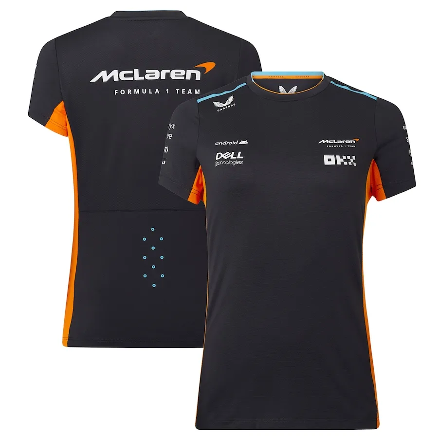 

Children'S Short Sleeved T-Shirt, Breathable Short Sleeved Shirt, V2023, New Season, F1, Mclaren Team