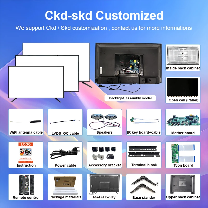 Большой экран UHD 70-дюймовый телевизор 32 43 50 55 65 75 85 98 100 дюймов Fhd Android Led Lcd Smart Tvs с Wi-Fi (art.: 3920d439d14dc) - 3920d439d14dc