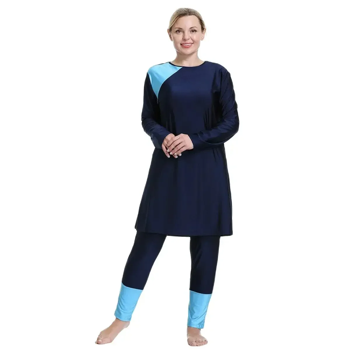 Maillot De Bain Musulman Pour Femmes свободный крой консервативный буркини мусульманский