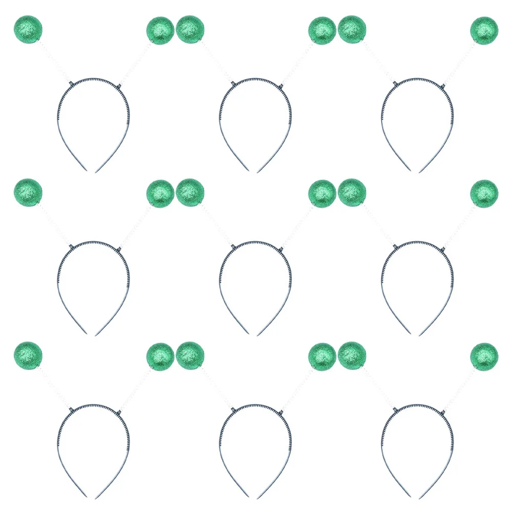 

9 Pcs Powdered Foam Ball Headband Interesting Party Flash Costume Foams Hairband Prom Prop Headwear Headdress Props