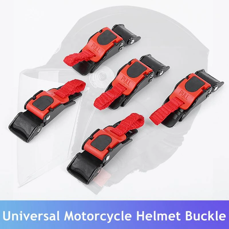 1 шт. пластиковая пряжка для мотоциклетного шлема