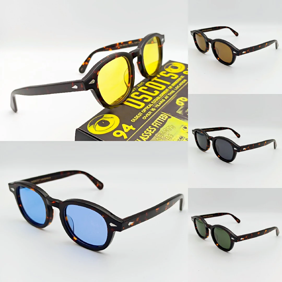 

Johnny Depp Sunglasses Men Lemtosh Polarized Sun Glasses Women Luxury Brand Vintage Acetate Frame Night Vision Goggles