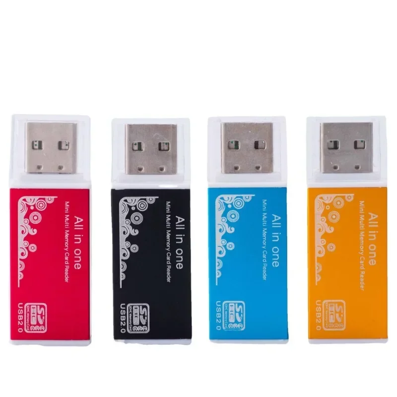 4 в 1 устройство для чтения карт Micro SD адаптер SDHC MMC USB SD-память T-Flash M2 MS Duo 2 0 слота