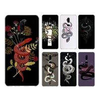 hand snake flower snake case for redmi 9c 9a 7 8a silicone soft tpu cover for redmi 10x pro 8 9 9t 7a 6a 6 5 plus coque