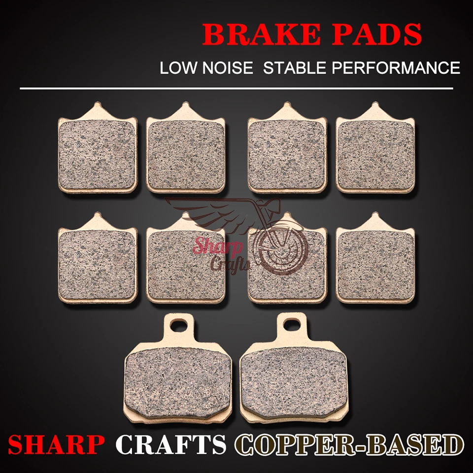 

Front Rear Brake Pads For Benelli BJ 600 GS TNT600 BN600I BN600 Cafe Century Racer 899 TNT1130 Sport Evo Tornado Naked TRE 1130