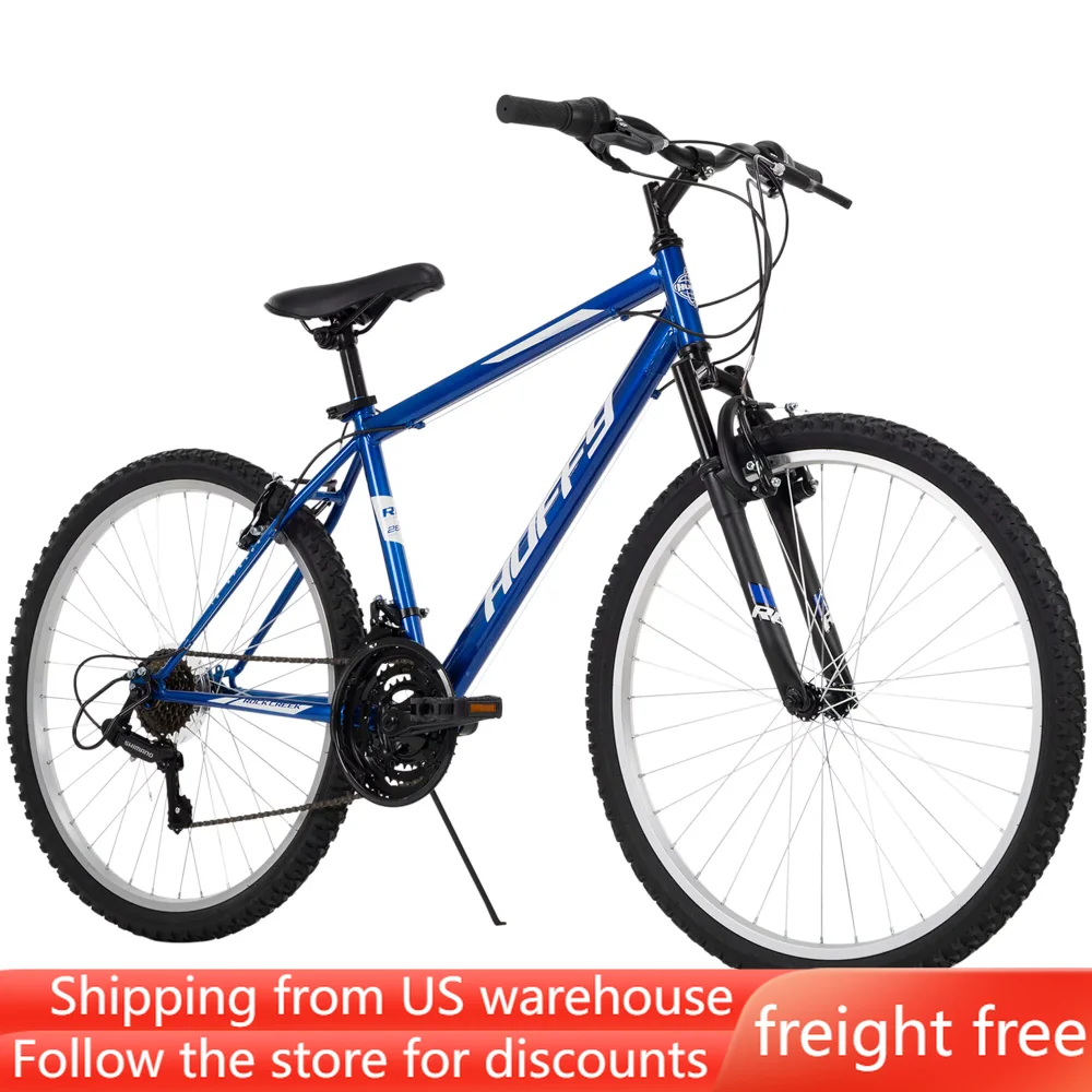 

26-inch Men's Mountain Bike Bicycle Blue Mtb Freight Free
