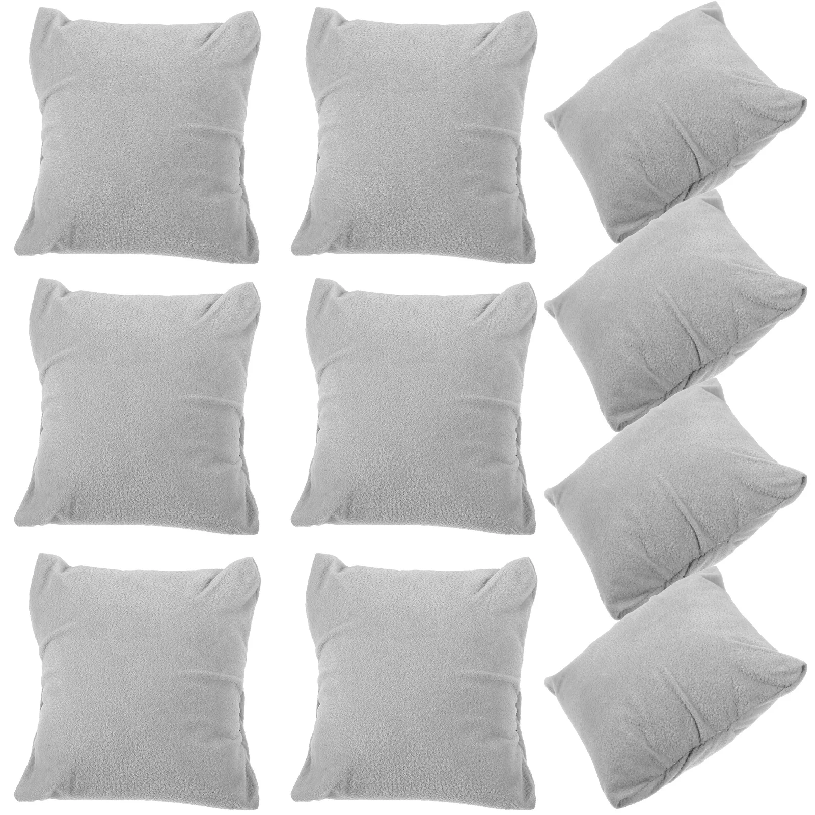 

10 Pcs Watch Holder Pillow Jewelry Pillows Box Cushions Velvet Bracelet Display Stand