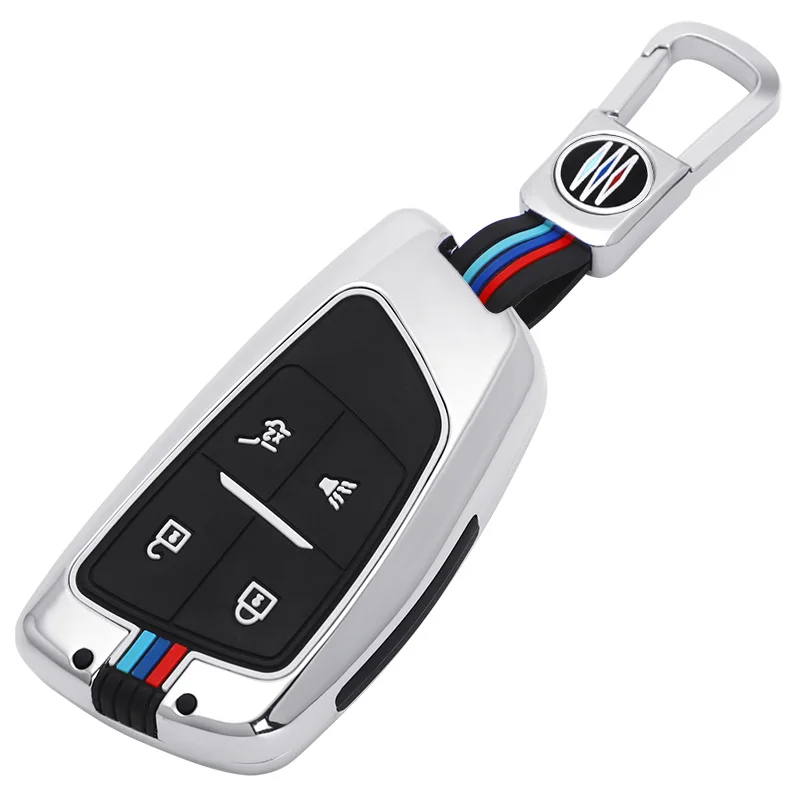 Новинка брелок для ключей от машины для модели Buick 2020 Angkewei S цинковый сплав автомобильный складной ключ корпус дистанционный ключ аксессуар... от AliExpress WW