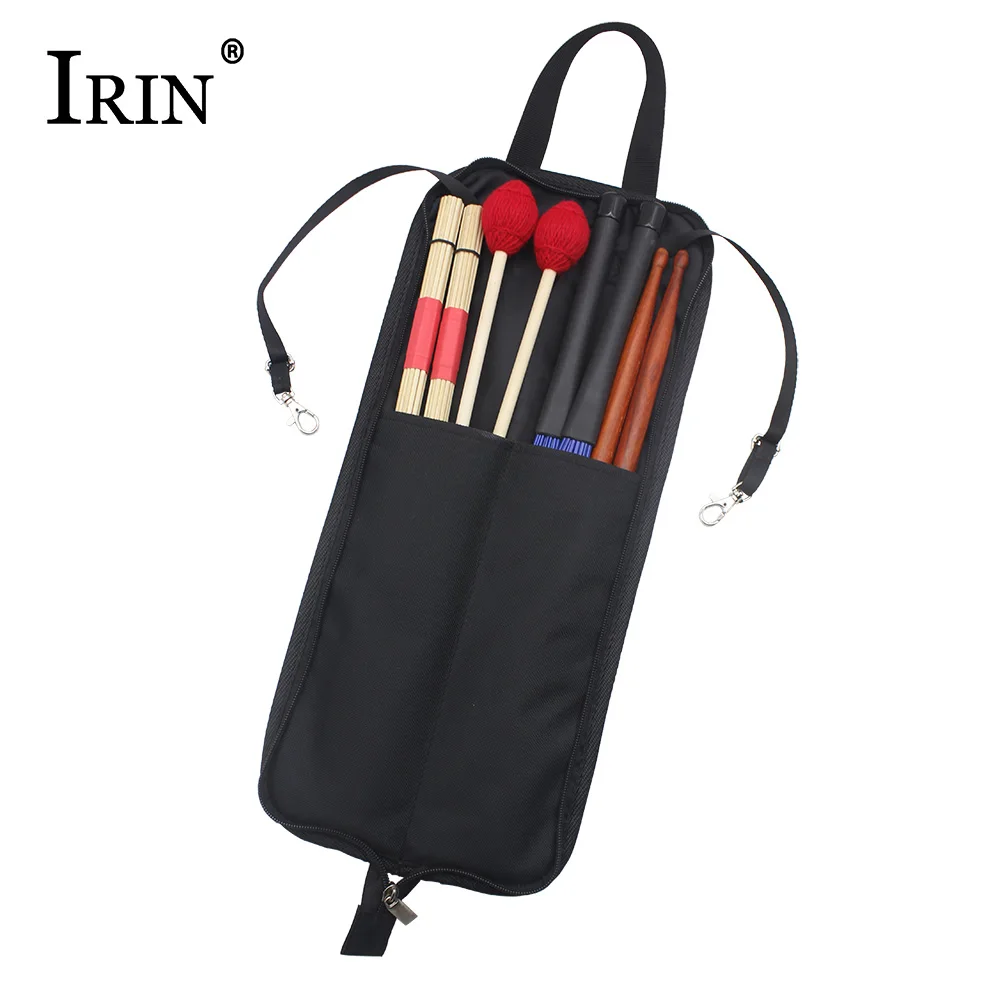 

Drumsticks Bag Drumstick Case Holder Handy Strap Organizer Oxford Waterproof Drum Stick Bag Case For Drumsticks Percussion Part