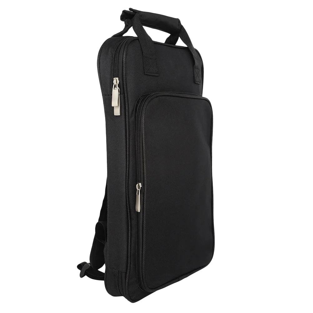 

Backpack Blacks Drum Stick Bag Storage Mallet Container Oxford Cloth Percussion