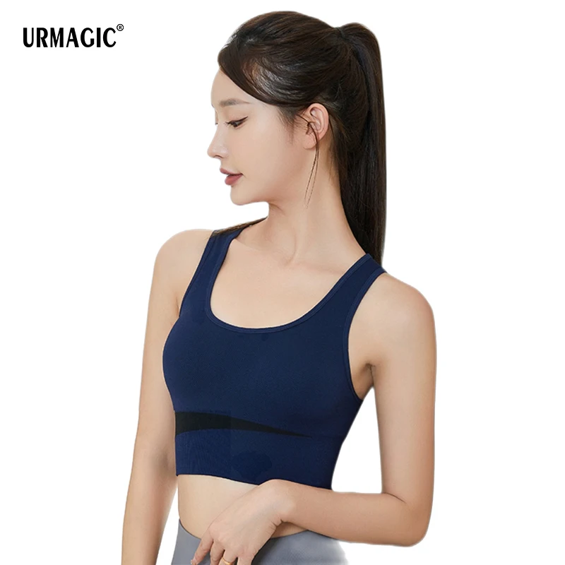 

Бюстгальтер для йоги Urmagic, красивое молодежное дышащее нижнее белье на молнии, женское дышащее нижнее белье, подходит для йоги, спорта, фитне...