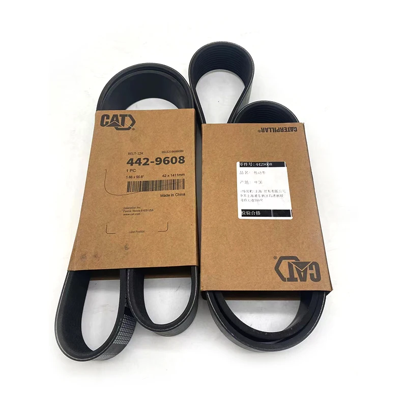 4429608 3485783 2941781 1834494 Ремень вентилятора двигателя CAT336 CAT320 442-9608 348-5783 294-1781 183-4494