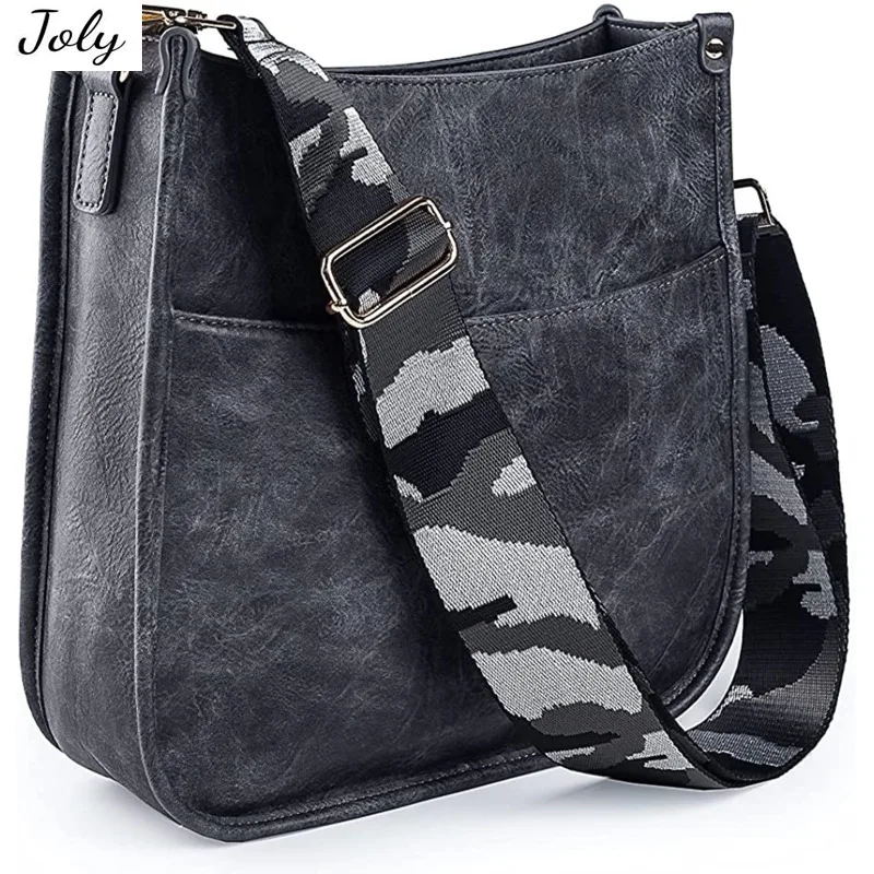 

Модная кожаная сумка через плечо, кошелек с регулируемым ремешком