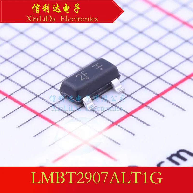 

Триод LMBT2907ALT1G LMBT2907 PNP 60 в 600 мА (BJT) SOT23 новый и оригинальный
