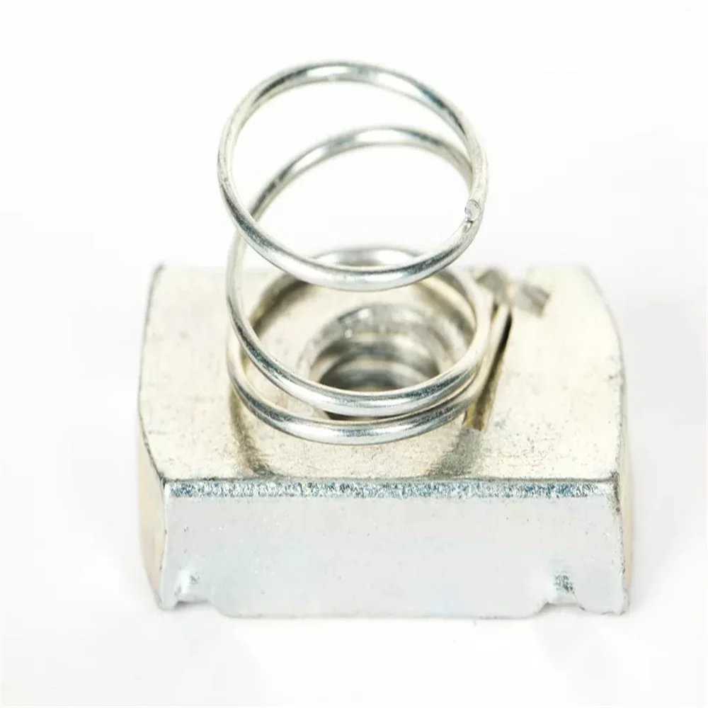 Пружинные гайки M6 M8 M10 M12 Гайки Zebedee Канальные (BZP) / Нержавеющая сталь